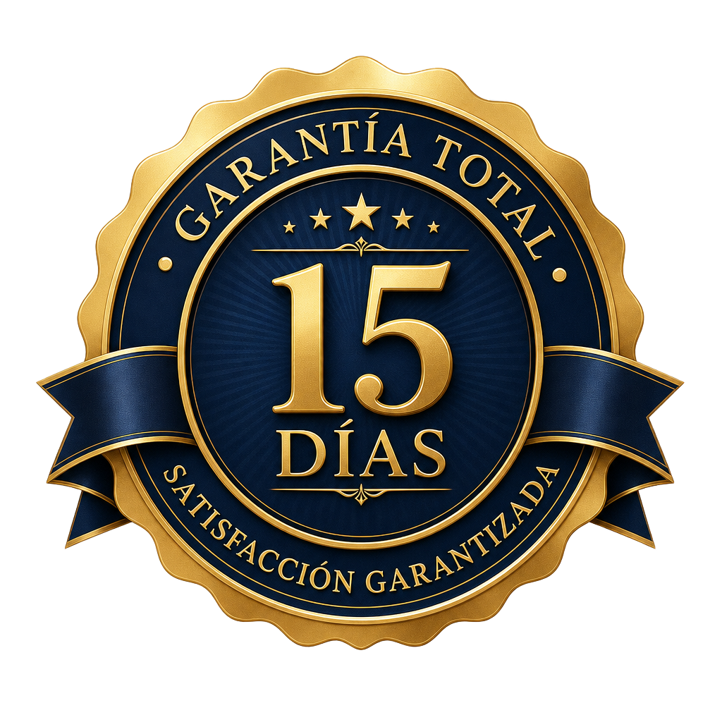 Garantía 15 días